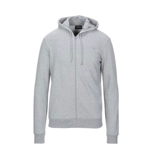 Armani Jeans Shirts | Nwt Armani Jeans Gray Hooded Sweatshirt | Color: Gray | Size: M | Pm-33628957's Closet